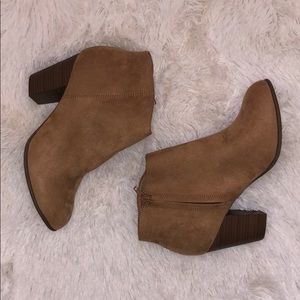 Brown booties